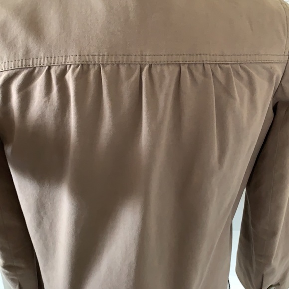 Taupe crop jacket - Picture 4 of 6